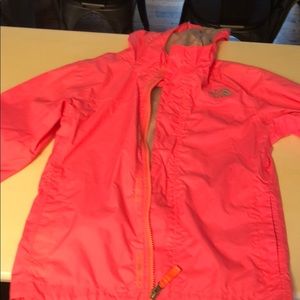 Girls North Face windbreaker
